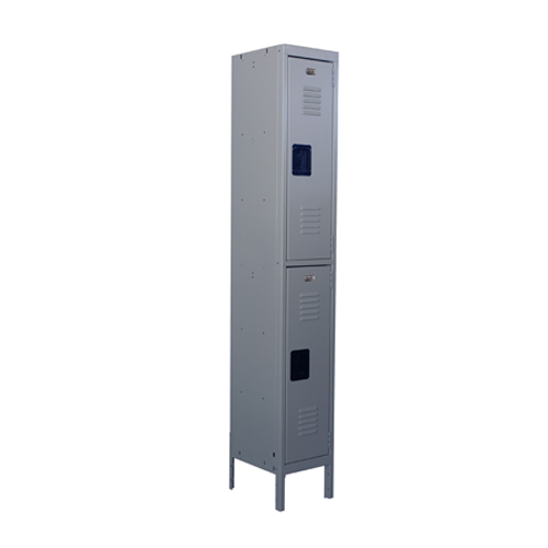 Double Tier Locker, Recessed Handle Design, 3-Point Lock System