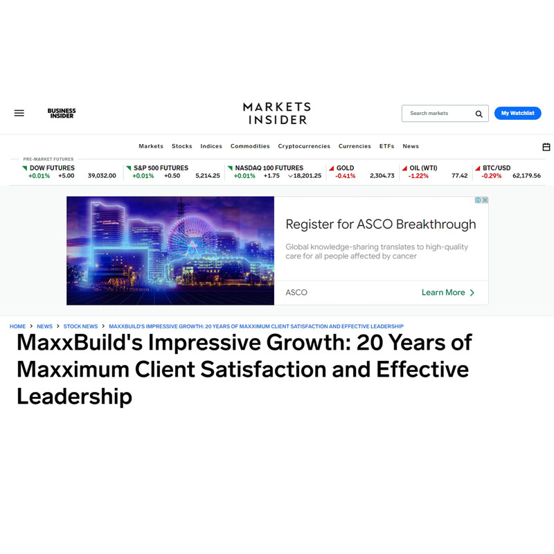 MaxxBuild’s Impressive Growth: 20 Years of Maxximum Client Satisfaction and Effective Leadership