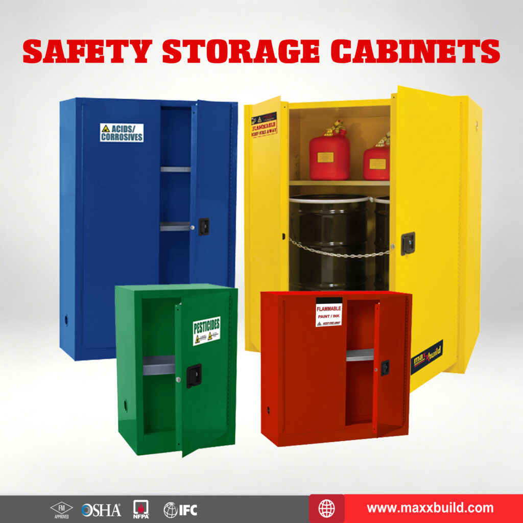 Safety Storage Cabinet Features